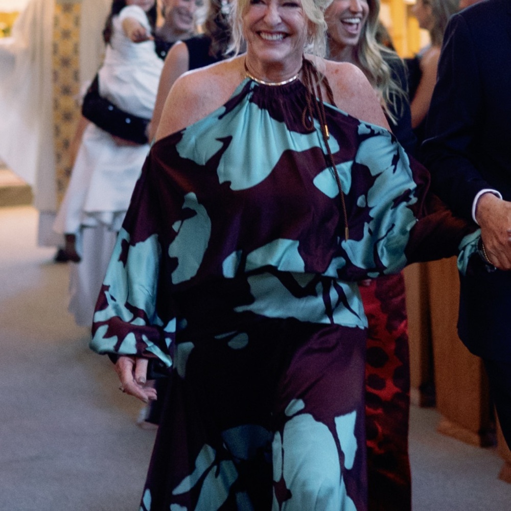 Silvia Tcherassi Printed Silk-Blend Maxi